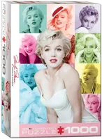 Marilyn Monroe : Color Portraits - 1000pc Eurographics Puzzle
