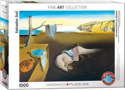 Fine Art : The Persistance of Memory - 1000pc Eurographics Puzzle