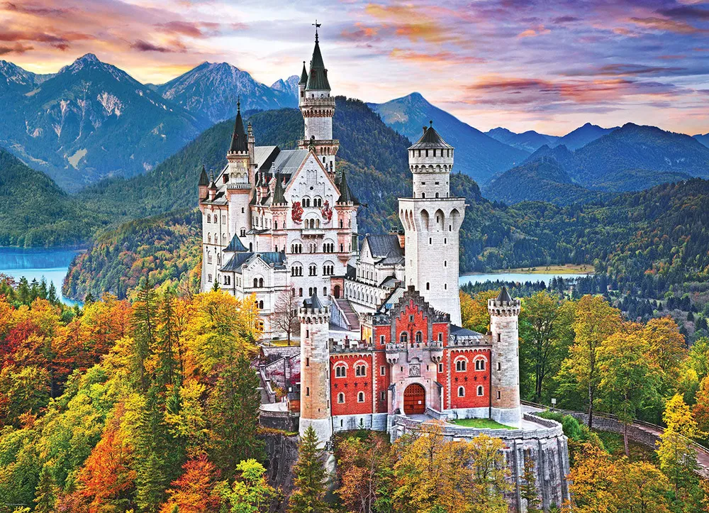 Neuschwanstein Castle - 1000pc Eurographics Puzzle