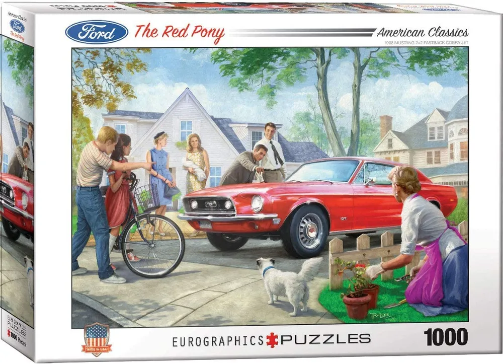 The Red Pony - 1000pc Eurographics Puzzle
