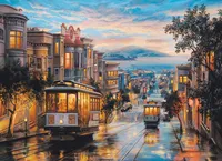 San Francisco, Cable Car Heaven - 1000pc Eurographics Puzzle