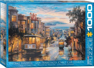 San Francisco, Cable Car Heaven - 1000pc Eurographics Puzzle