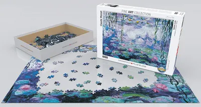 Fine Art : Waterlillies - 1000pc Eurographics Puzzle