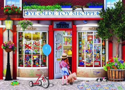 Ye Olde Toy Shoppe - 1000pc Eurographics Puzzle