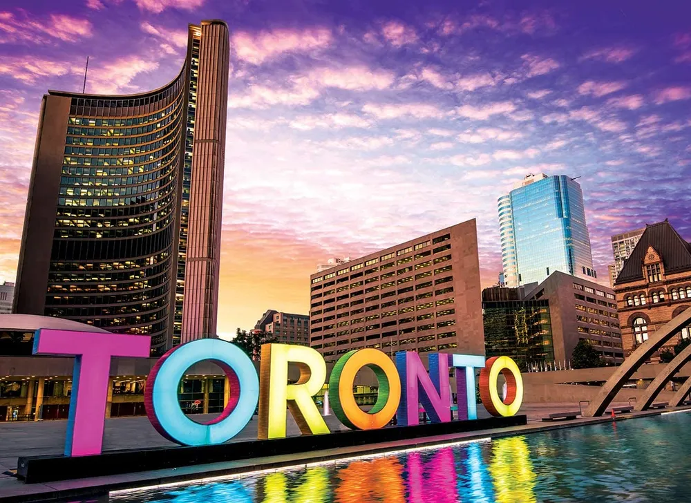 Toronto  Sign - 1000pc Eurographics Puzzle