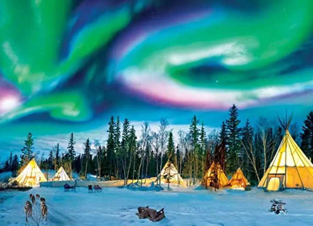 Northern Lights, Yellowknife - 1000pc Eurographics Puzzle