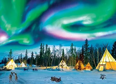 Northern Lights, Yellowknife - 1000pc Eurographics Puzzle