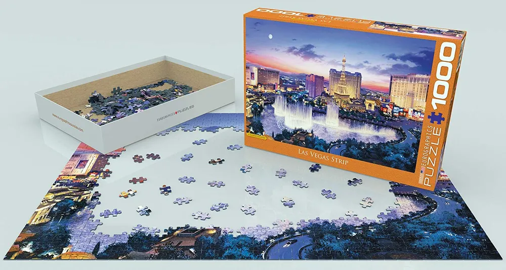 Las Vegas Strip - 1000pc Eurographics Puzzle