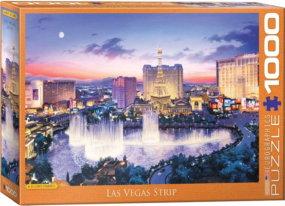 Las Vegas Strip - 1000pc Eurographics Puzzle