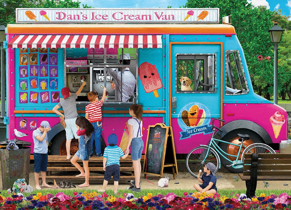 Dan's Ice Cream Van - 1000pc Eurographics Puzzle