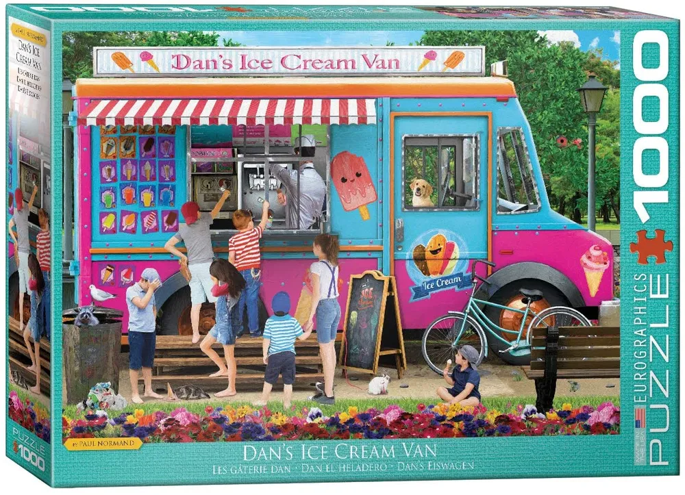 Dan's Ice Cream Van - 1000pc Eurographics Puzzle