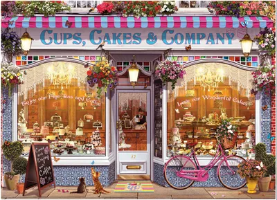 Cups, Cakes & Company - 1000pc Eurographics Puzzle