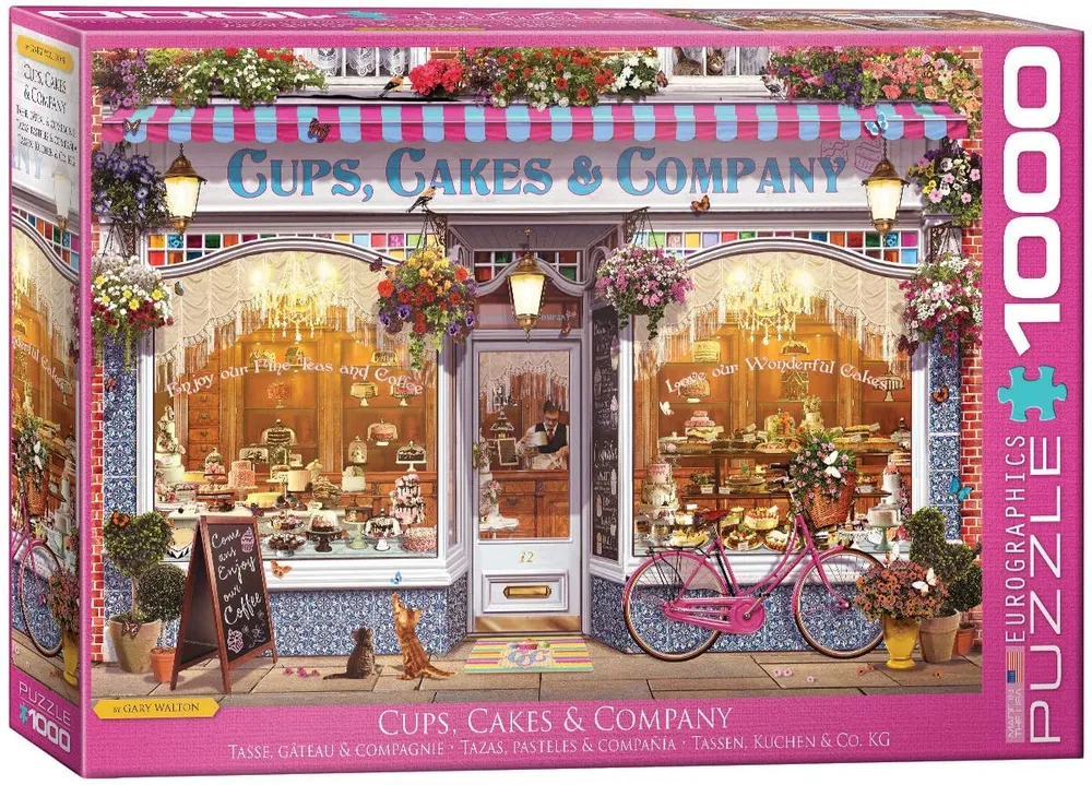 Cups, Cakes & Company - 1000pc Eurographics Puzzle