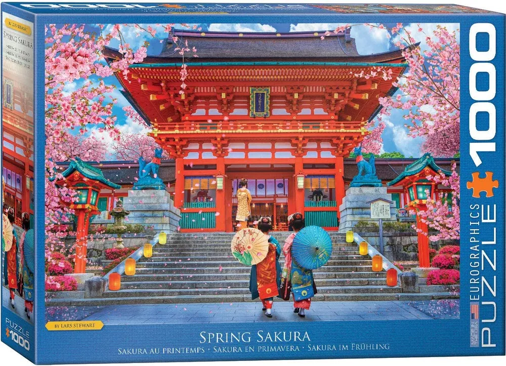 Spring Sakura - 1000pc Eurographics Puzzle
