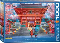 Spring Sakura - 1000pc Eurographics Puzzle