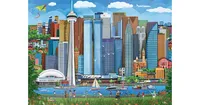 Folk Art : Toronto Island Picnic - 1000pc Eurographics Puzzle