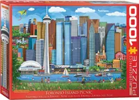 Folk Art : Toronto Island Picnic - 1000pc Eurographics Puzzle