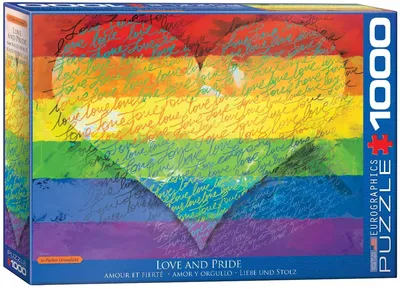 Rainbow : Love & Pride! - 1000pc Eurographics Puzzle