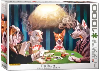 Funny Animals : The Bluff - 1000pc Eurographics Puzzle
