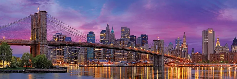Brooklyn Bridge, New York pano  - 1000pc Eurographics Puzzle
