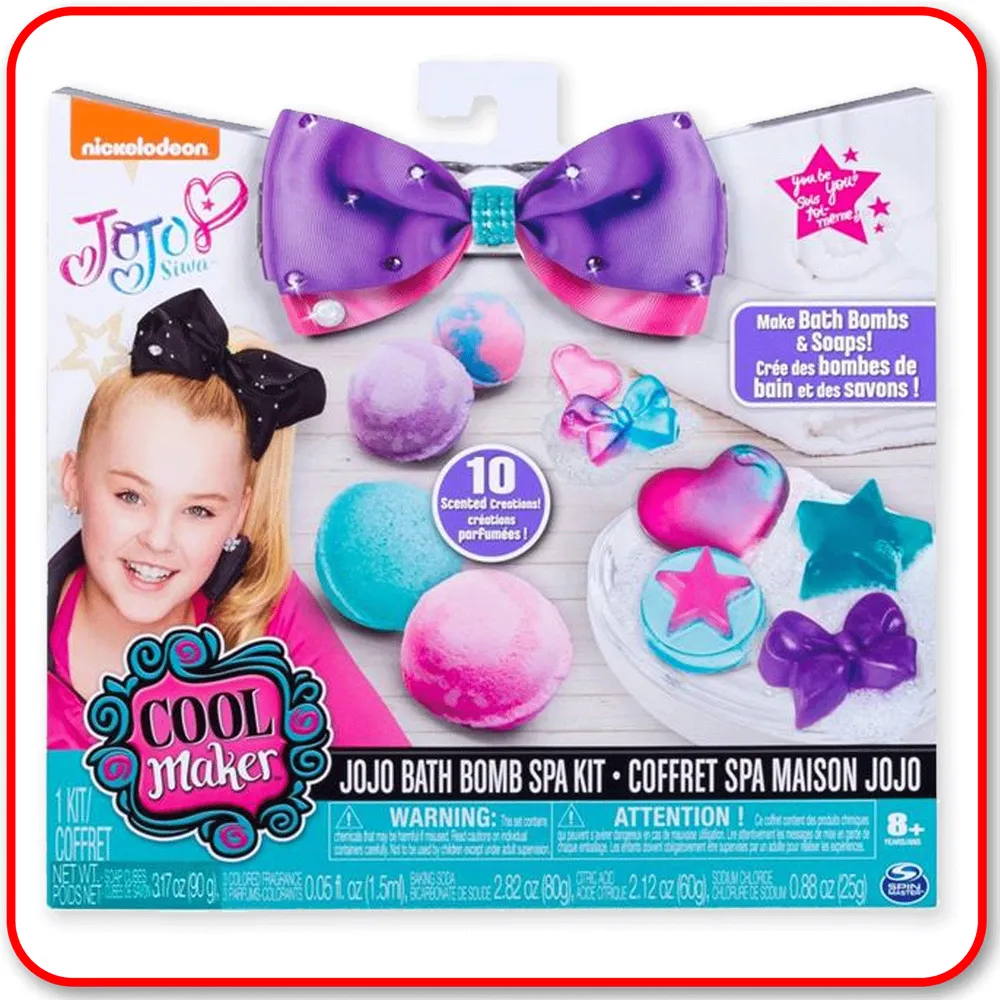 Jojo Siwa - Cool Maker Bath Bomb Spa Kit