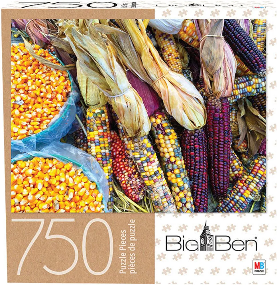 Big Ben Puzzle : Colourful Corn - 750pc