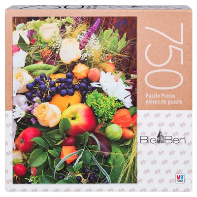 Big Ben Puzzle : Fruits & Flowers - 750pc