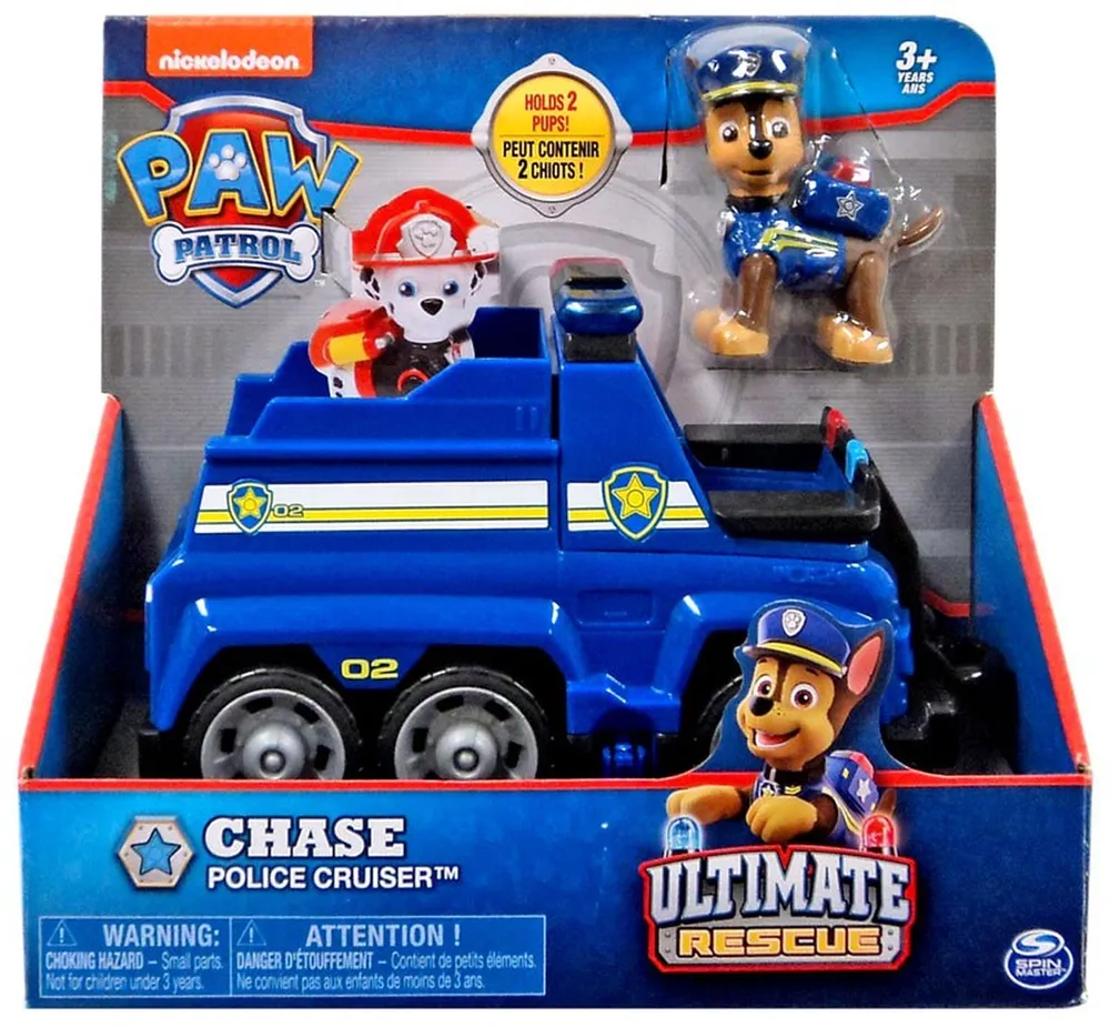 paw patrol ultimate rescue police car