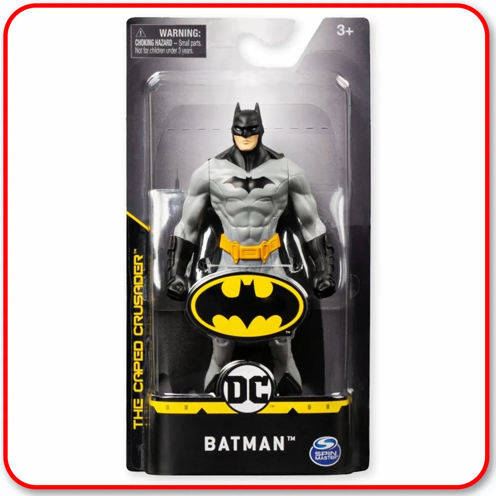 DC The Caped Crusader : Batman 6" Figure