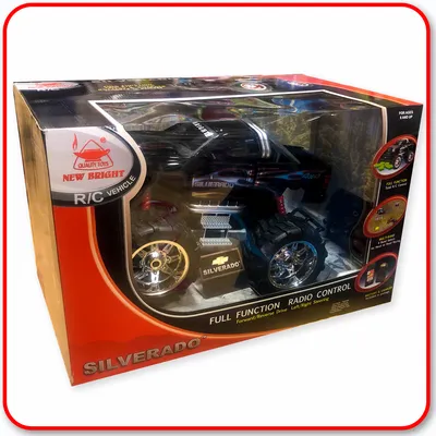 New Bright : Radio Control - 1:10 Chevy Silverado Monster Truck