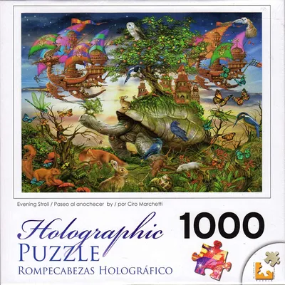 Holographic Puzzle Evening Stroll - 1000pc