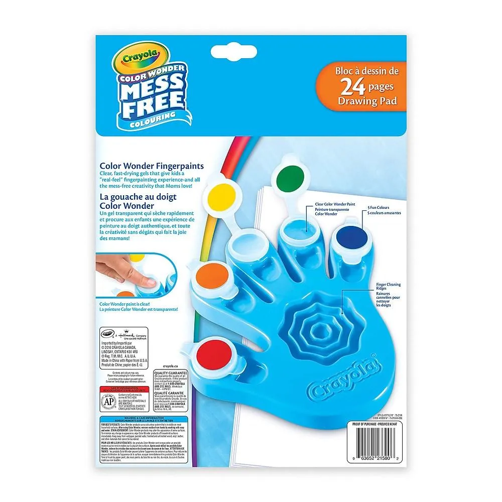 Crayola - Crayola, Color Wonder - Fingerpaints, Mess Free, Shop