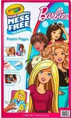 Crayola - Color Wonder Barbie Poster Pages