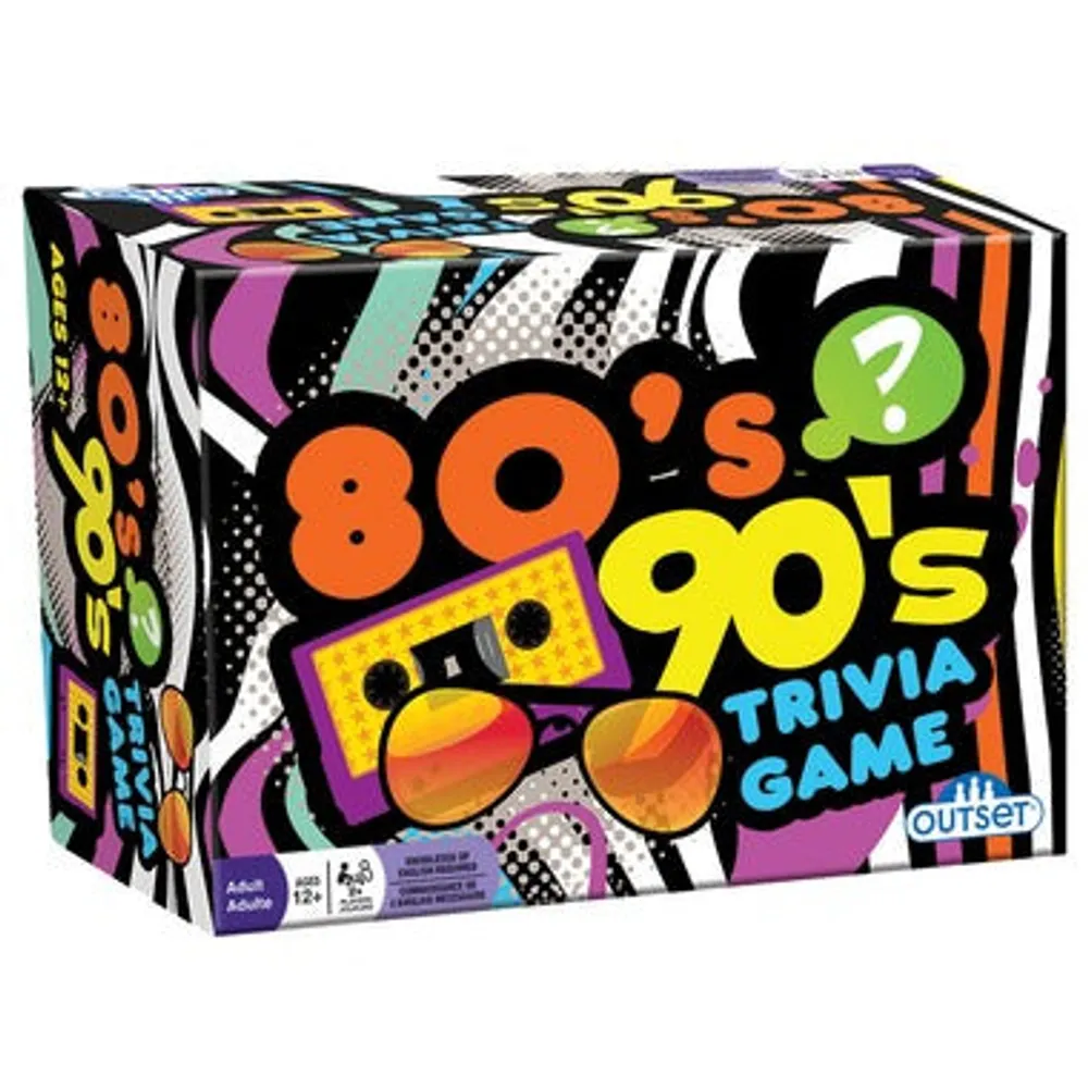 80s 90s Trivia Game