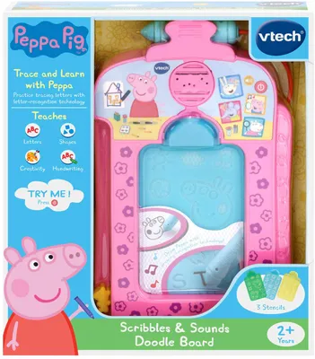 VTech Peppa Pig - Scribbles & Sounds Doodle Board