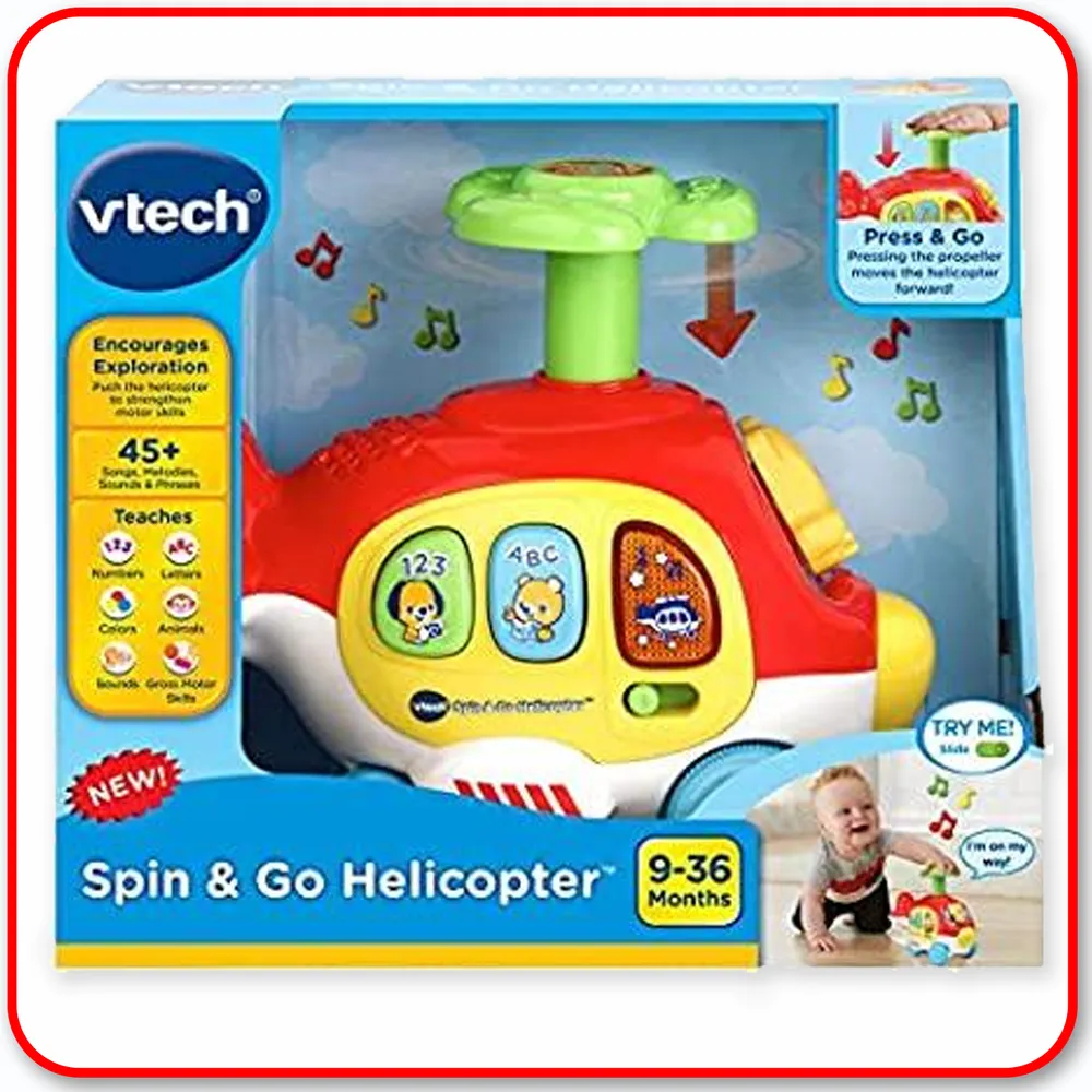 Vtech - Spin & Go Helicopter