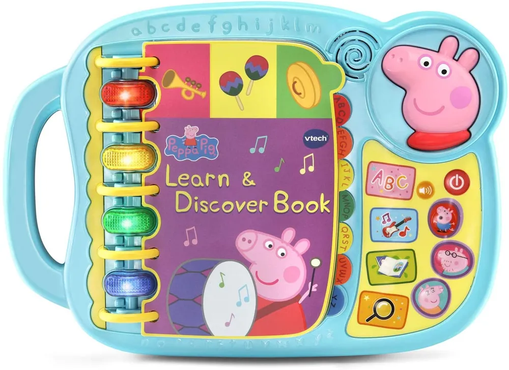 VTech Peppa Pig - Learn & Discover Book