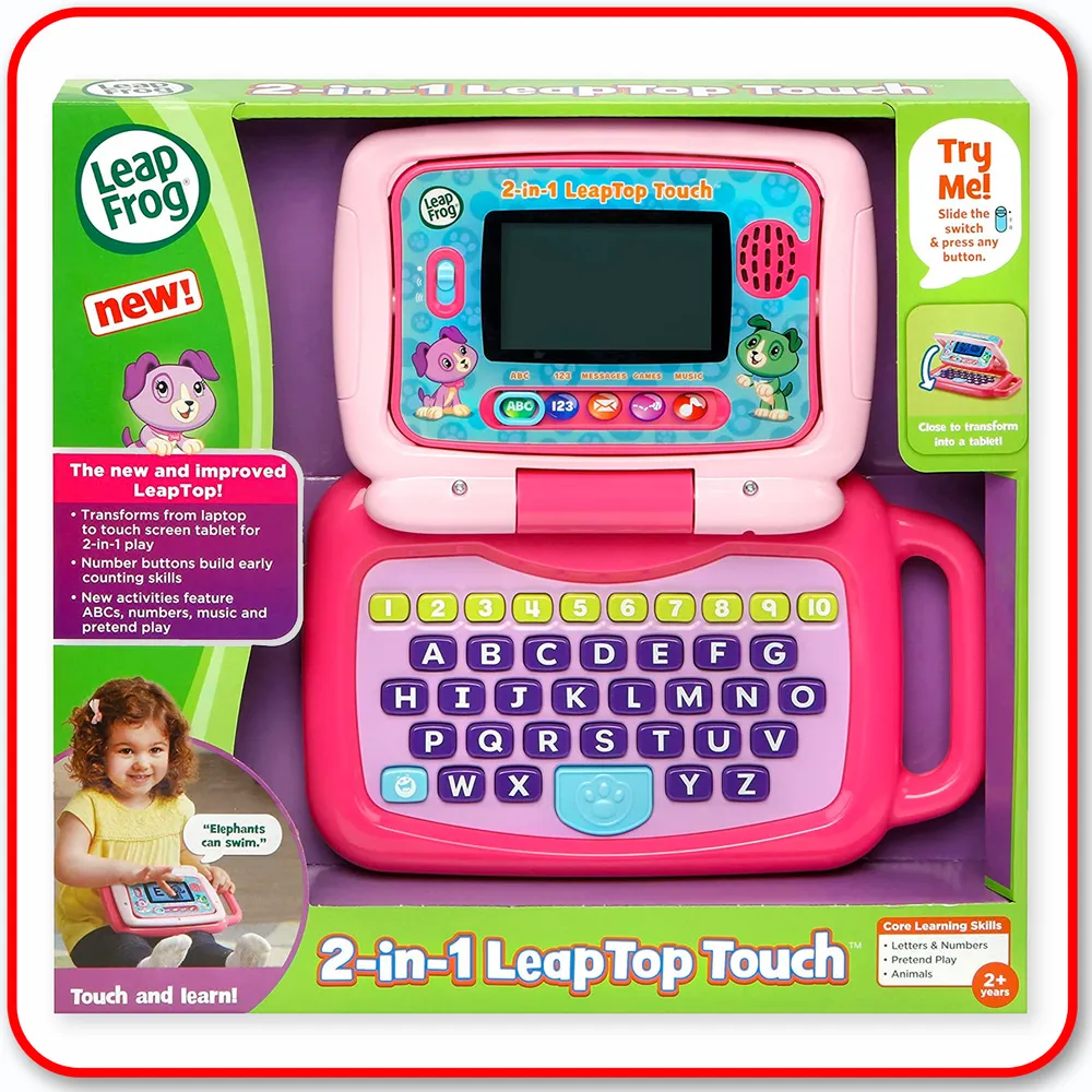 Leap Frog - 2in1 LeapTop Touch Pink