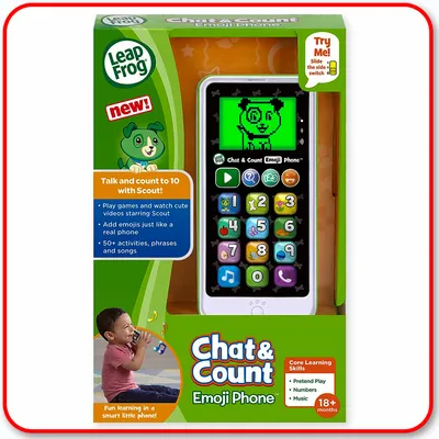 Leap Frog - Chat & Count Emoji Phone : Green