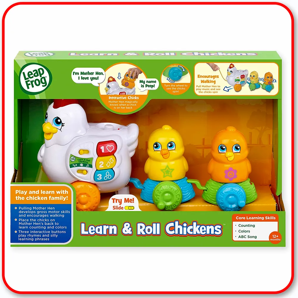 Leap Frog - Learn & Roll Chickens