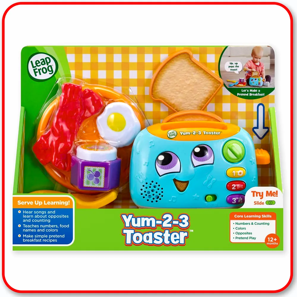 Leap Frog - Yum-2-3 Toaster