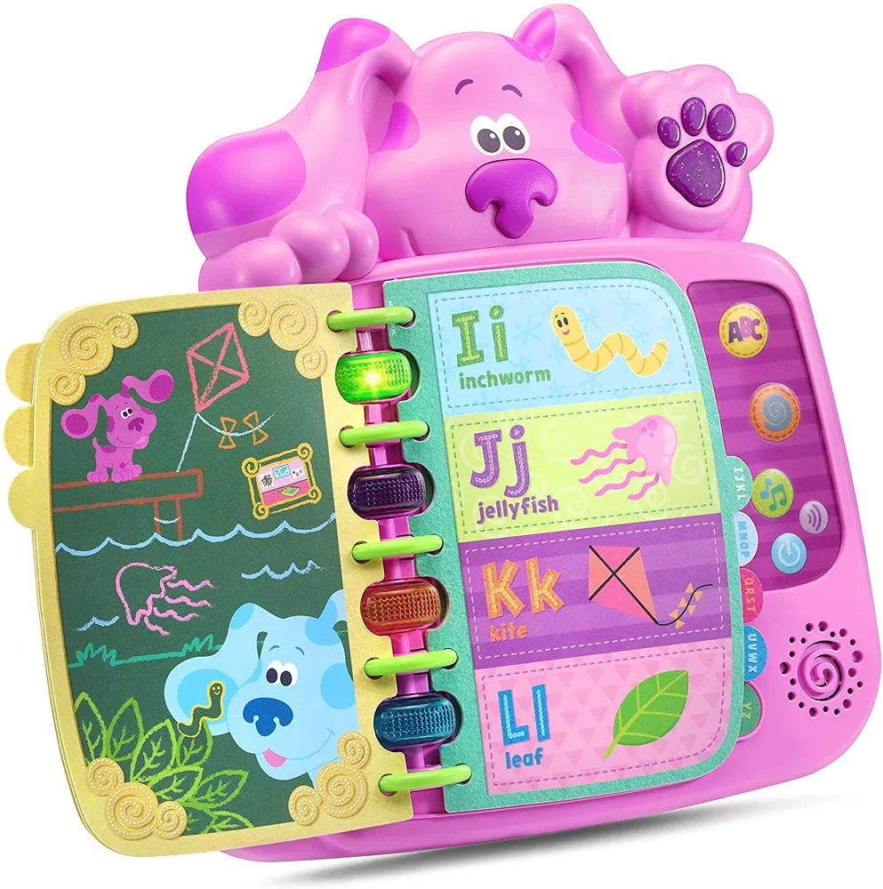 Leap Frog Blue Clues - Skidoo Into ABCs Book Magenta