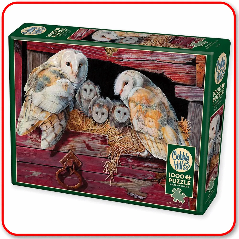 Barn Owls - Cobble Hill 1000 pc Puzzle