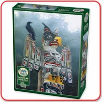 Totem Pole in the Mist - Cobble Hill 1000pc Puzzle