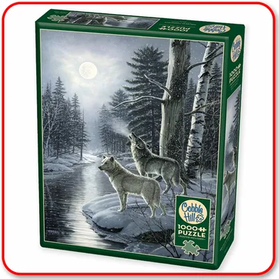 Wolves by Moonlight - Cobble Hill 1000pc Puzzle