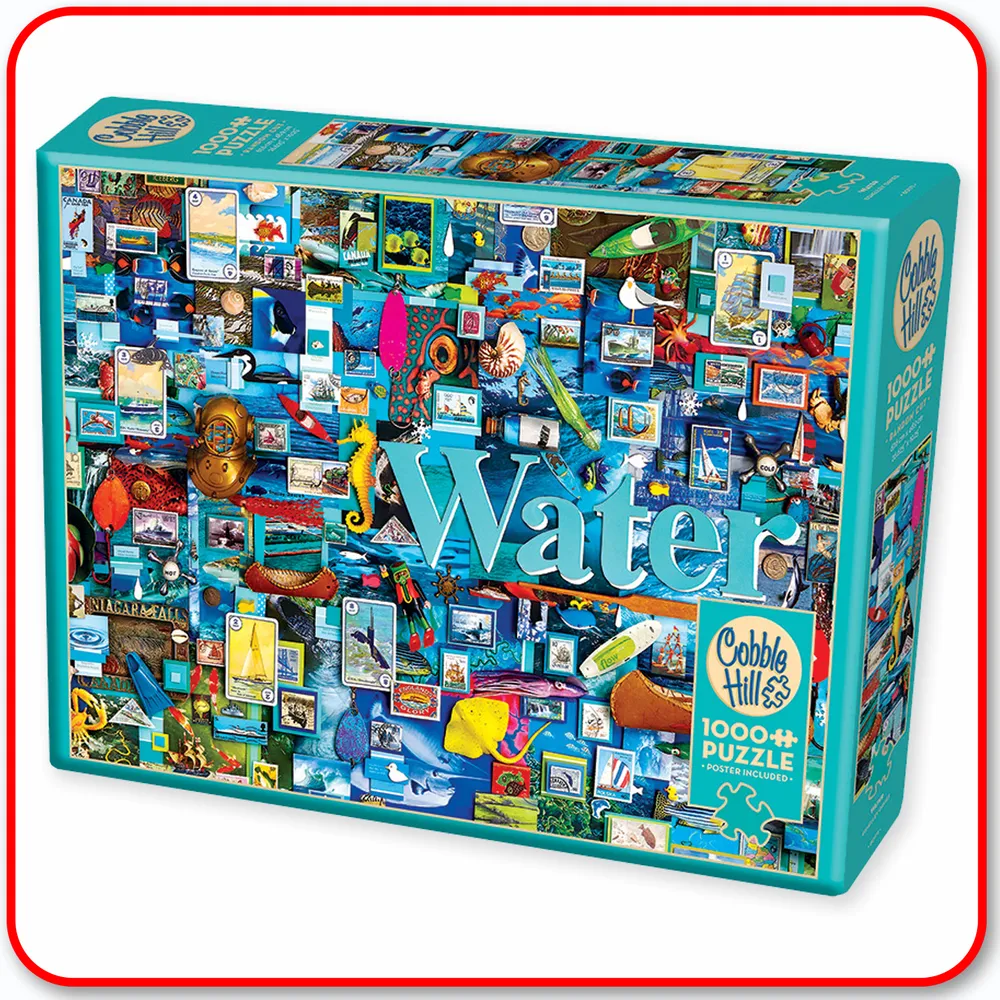 Water - Cobble Hill 1000pc Puzzle