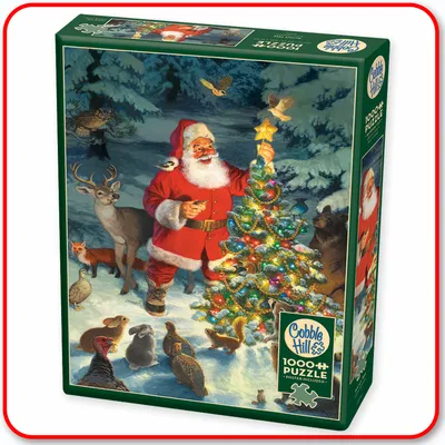 Santa's Tree - Cobble Hill 1000pc Puzzle