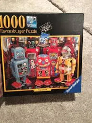 Tin Robots  1000 pc