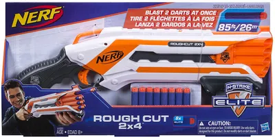 NERF - N-Strike Rough Cut 2x4 Blaster