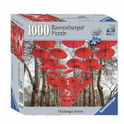 Red Umbrella Challenge  1000 pc